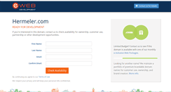 Desktop Screenshot of hermeler.com