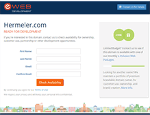 Tablet Screenshot of hermeler.com